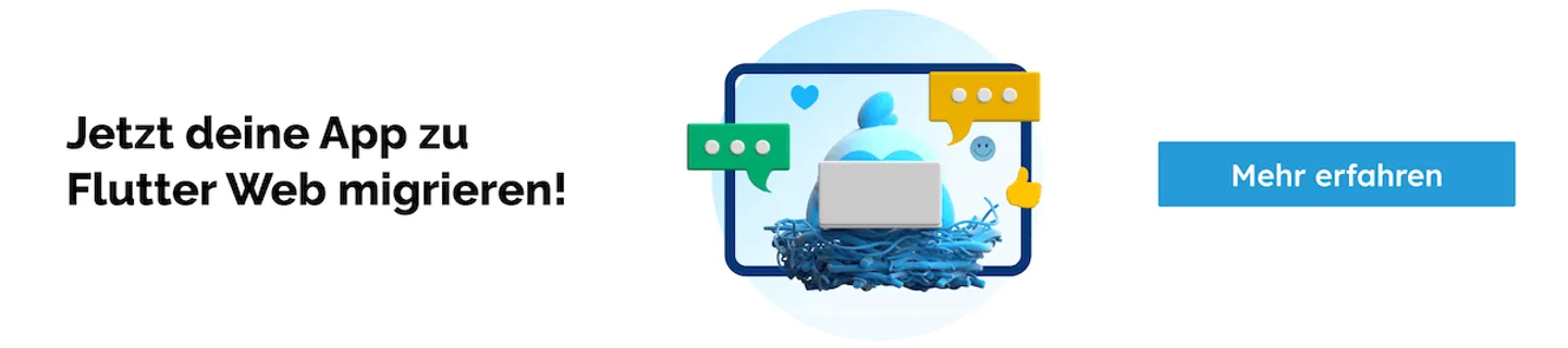 Die komplette Flutter Web App Supernova.