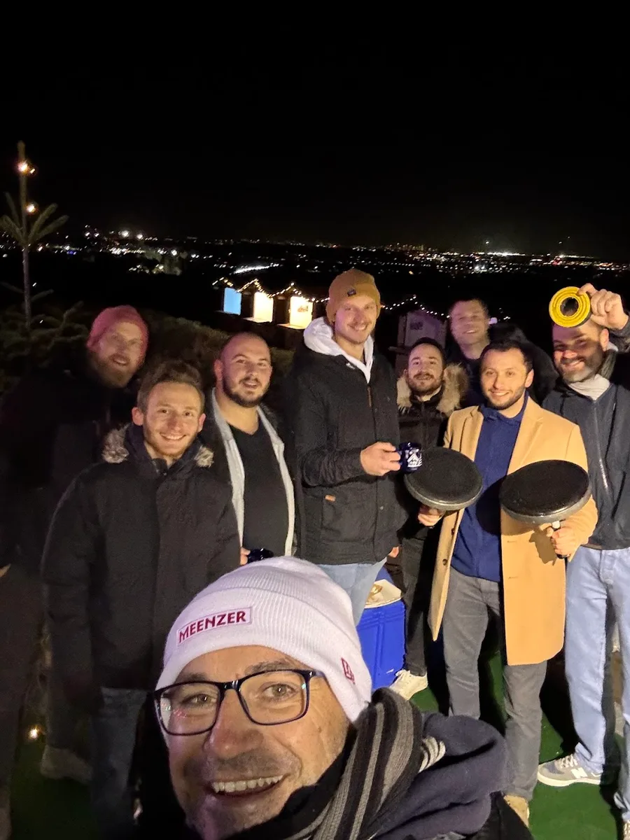 Team-Abend im Winter