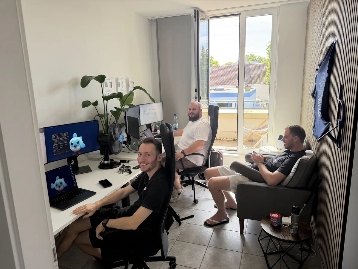 Arbeitsplätze im coodoo Büro in Mainz
