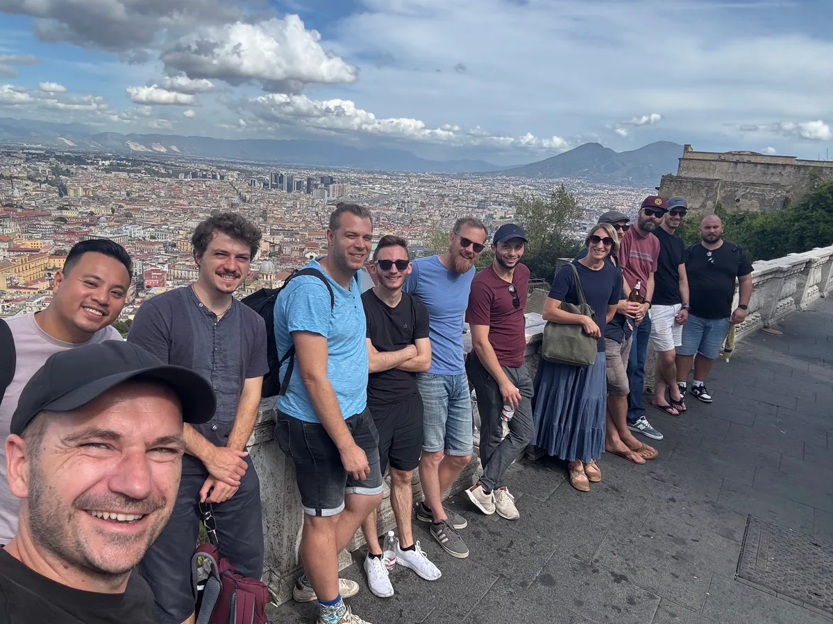Team-Reise nach Neapel